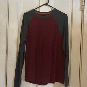 Urban Pipeline Men’s Maroon Sweater Large Cotton Blend Long Sleeve Knit